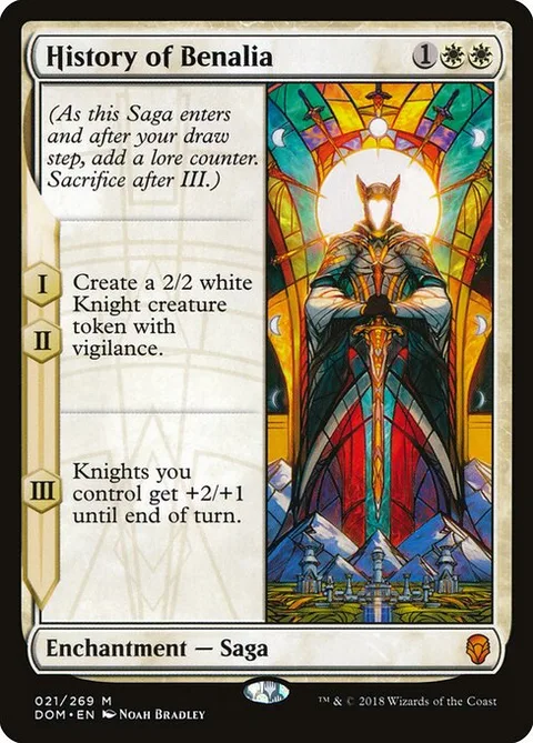 History of Benalia, card 21 from Dominaria