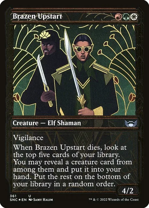 Brazen Upstart, card 361 from Streets of New Capenna
