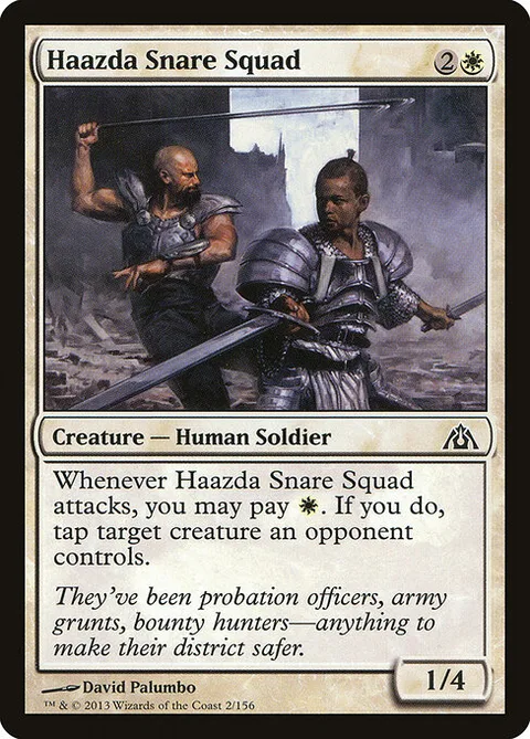 Haazda Snare Squad, carte 2 de Dragon's Maze