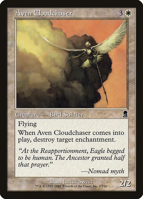 Aven Cloudchaser, card 7 from Odyssey