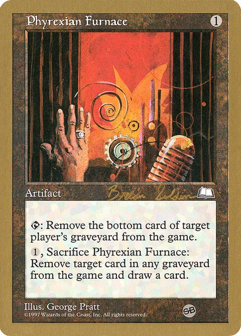 Phyrexian Furnace, card bs155sb from World Championship Decks 1998