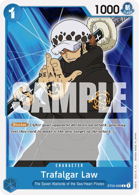 Trafalgar Law, card ST03-008 from Premium Booster -The Best-