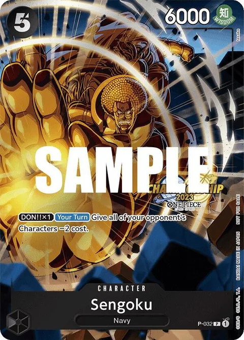 Sengoku (CS 2023 Event Pack), card P-032 from One Piece Promotion Cards