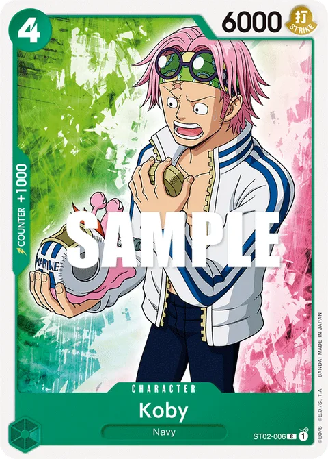 Koby, carte ST02-006 de Starter Deck 2: Worst Generation