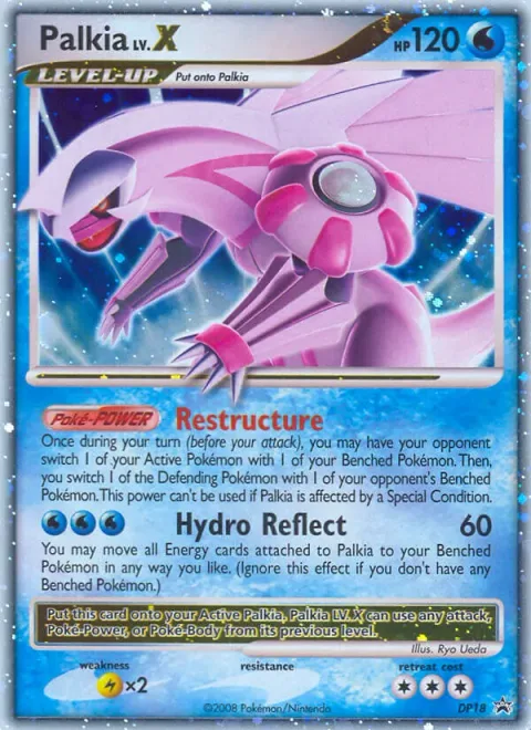 Palkia, carte DP18 de DP Black Star Promos