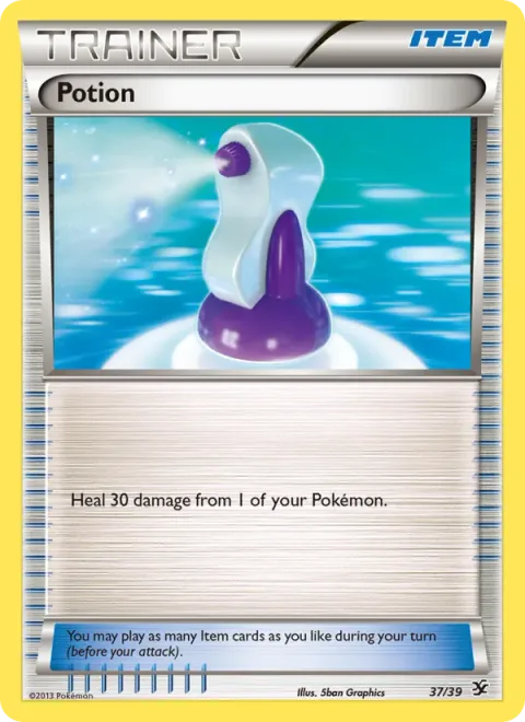 Potion, card 37 from Kalos Starter Set