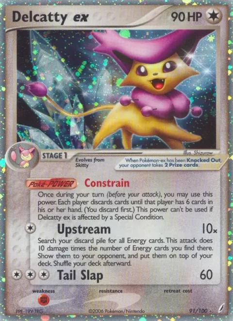 Delcatty ex, carte 91 de Crystal Guardians