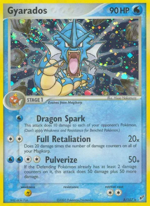 Gyarados, carte 8 de Deoxys