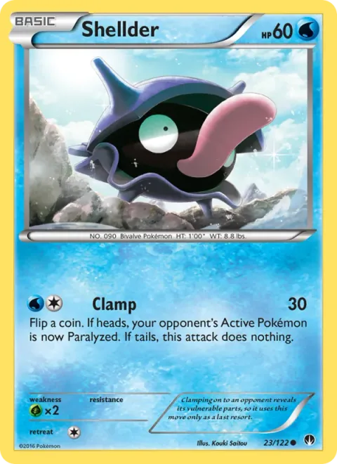 Shellder, carte 23 de BREAKpoint