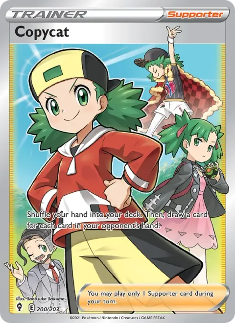 Copycat, card 200 from Evolving Skies