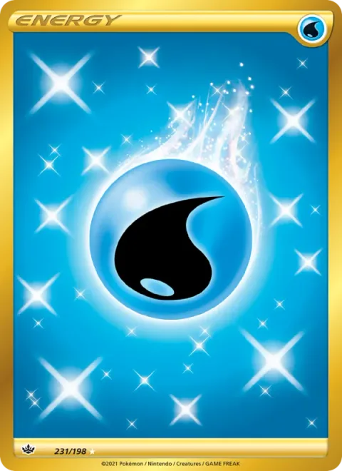 Water Energy, card 231 from Chilling Reign