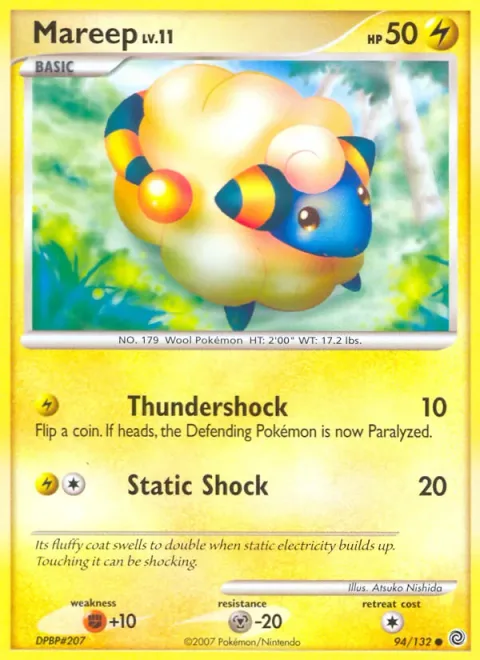 Mareep, card 94 from Secret Wonders