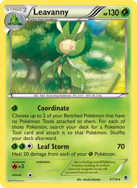 Leavanny, carte 7 de Phantom Forces