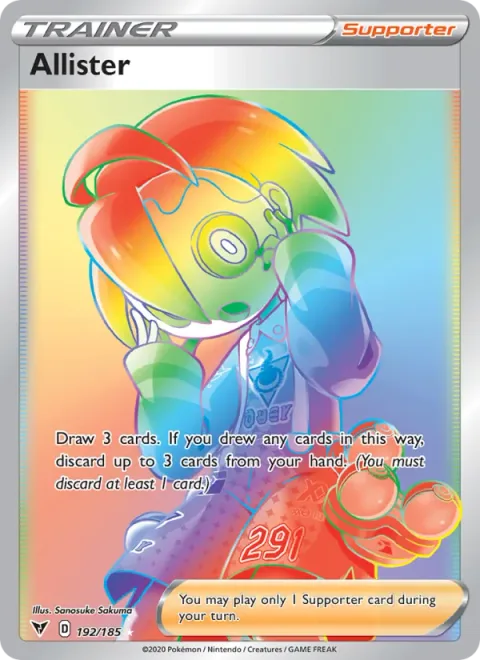 Allister, card 192 from Vivid Voltage