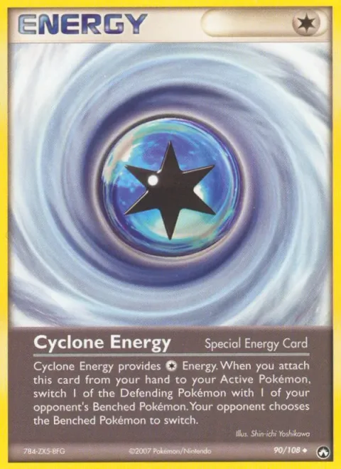 Cyclone Energy, card 90 from Power Keepers
