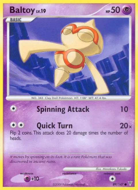 Baltoy, card 89 from Supreme Victors
