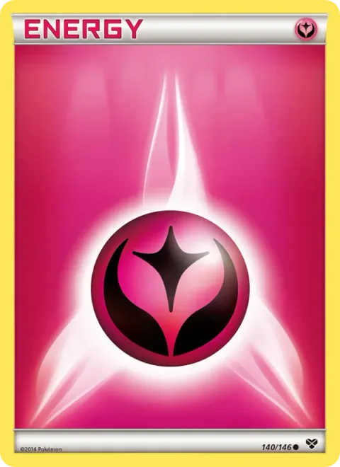 Fairy Energy, carte 140 de XY