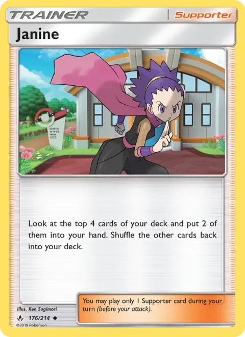 Janine, card 176 from Unbroken Bonds