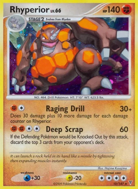 Rhyperior, carte 10 de Supreme Victors