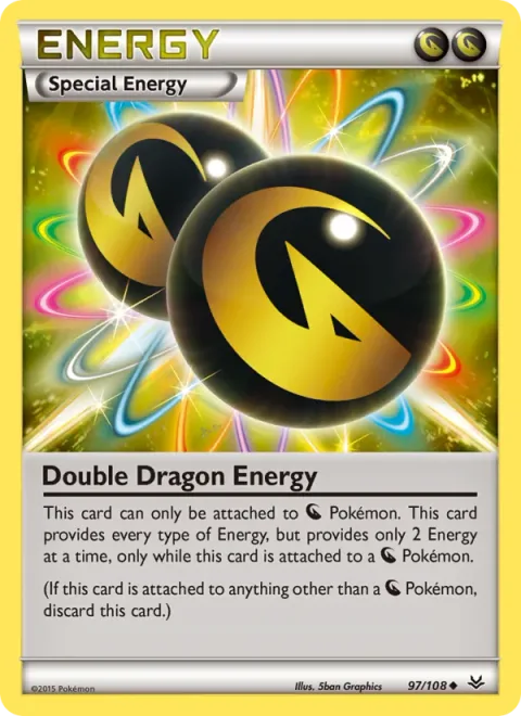 Double Dragon Energy, card 97 from Roaring Skies