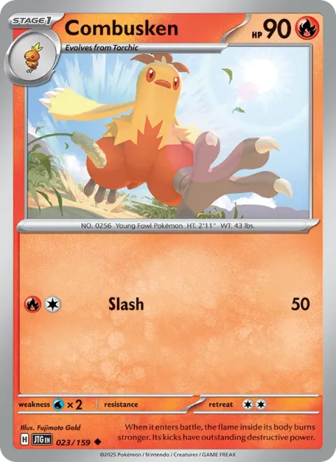 Combusken, carte 023 de Journey Together