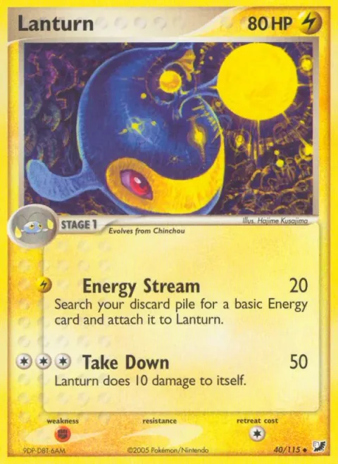 Lanturn, card 40 from Unseen Forces