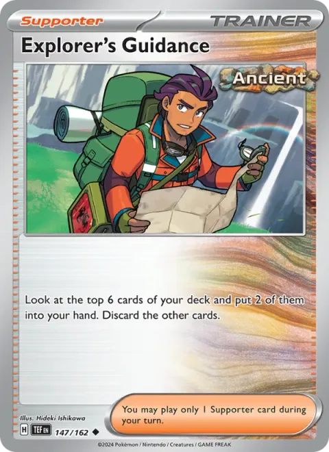 Explorer's Guidance, card 147 from Temporal Forces