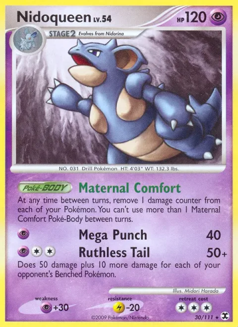 Nidoqueen, carte 30 de Rising Rivals