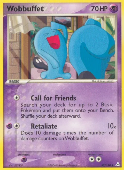 Wobbuffet, card 56 from Holon Phantoms