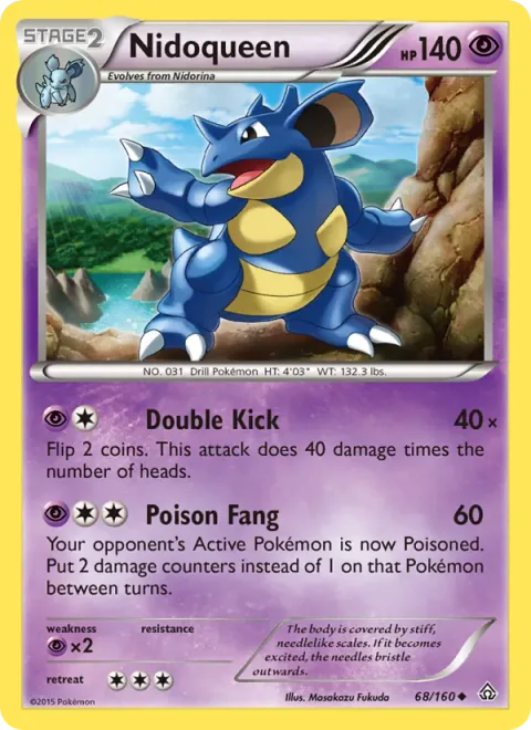 Nidoqueen, carte 68 de Primal Clash
