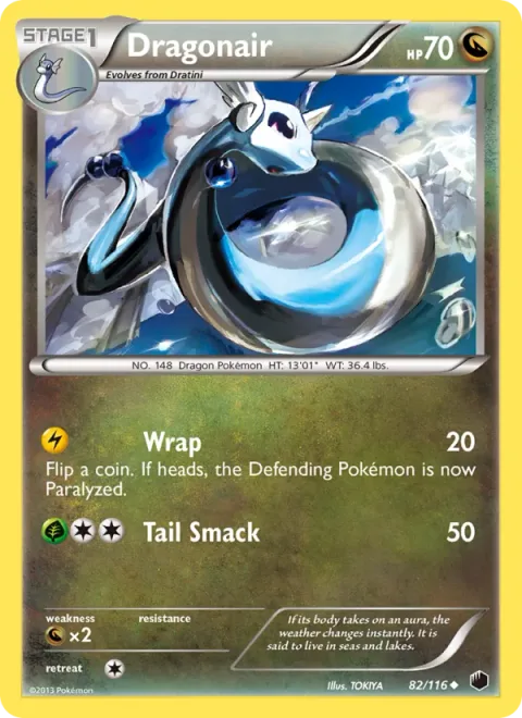 Dragonair, carte 82 de Plasma Freeze