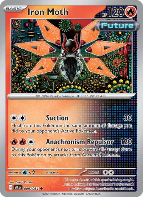Iron Moth, card 009 from Shrouded Fable
