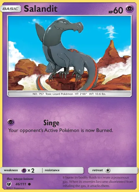 Salandit, carte 46 de Crimson Invasion