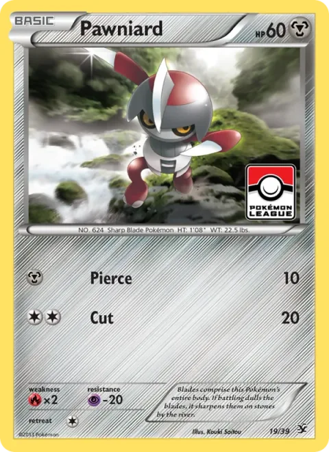 Pawniard, card 19 from Kalos Starter Set