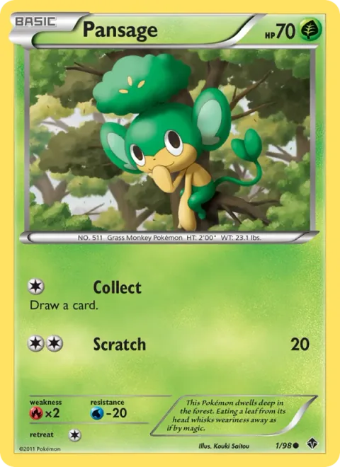 Pansage, carte 1 de Emerging Powers