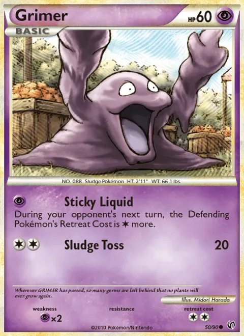 Grimer, card 50 from Undaunted