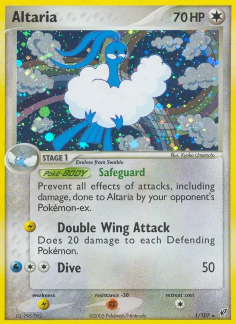 Altaria, card 1 from Deoxys