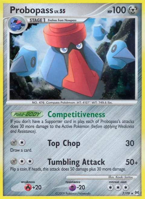 Probopass, card 7 from Arceus