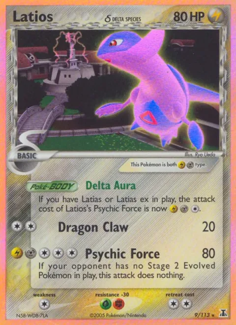 Latios δ, card 9 from Delta Species