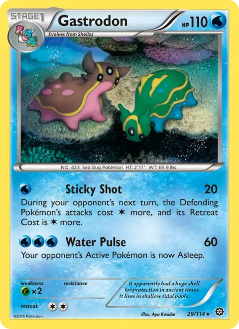 Gastrodon, card 29 from Steam Siege