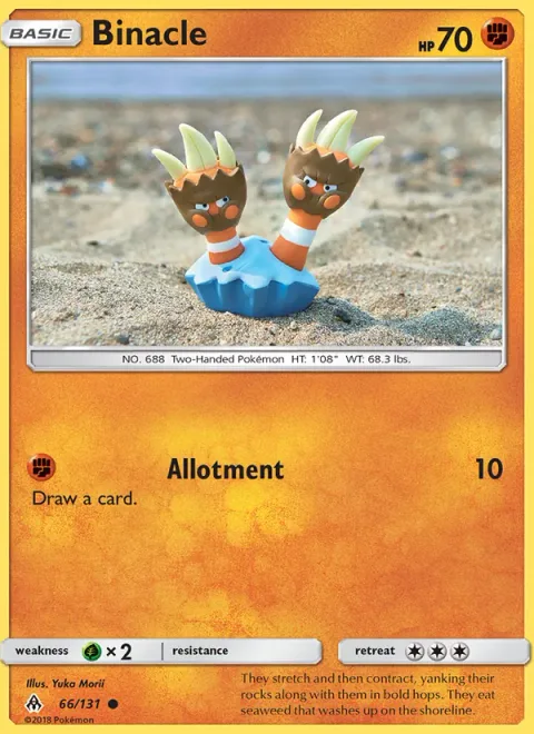 Binacle, carte 66 de Forbidden Light