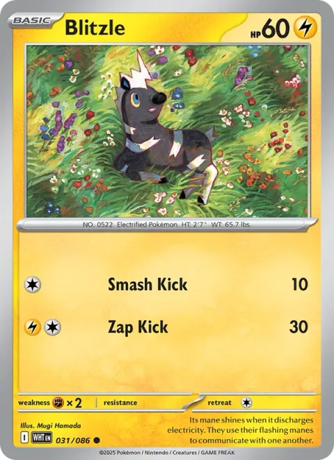 Blitzle, card 031 from White Flare