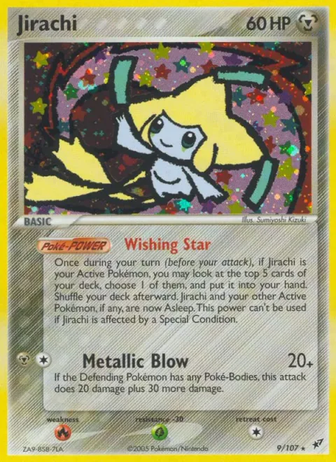 Jirachi, carte 9 de Deoxys