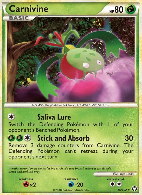 Carnivine, carte 16 de Triumphant