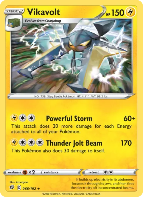 Vikavolt, card 66 from Rebel Clash