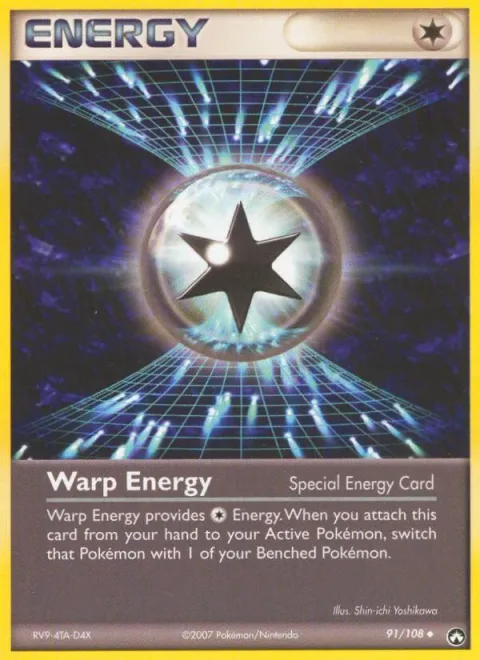 Warp Energy, carte 91 de Power Keepers