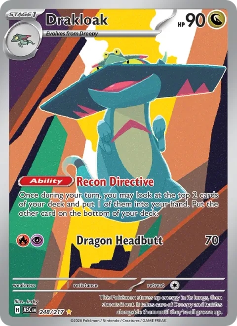 Drakloak, card 248 from Ascended Heroes
