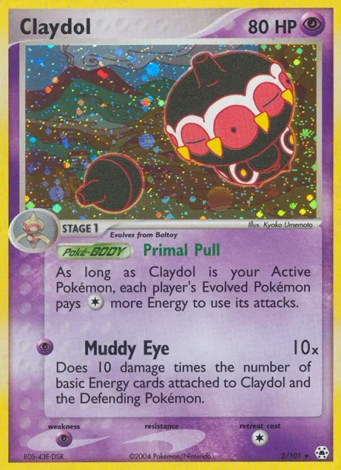 Claydol, carte 2 de Hidden Legends