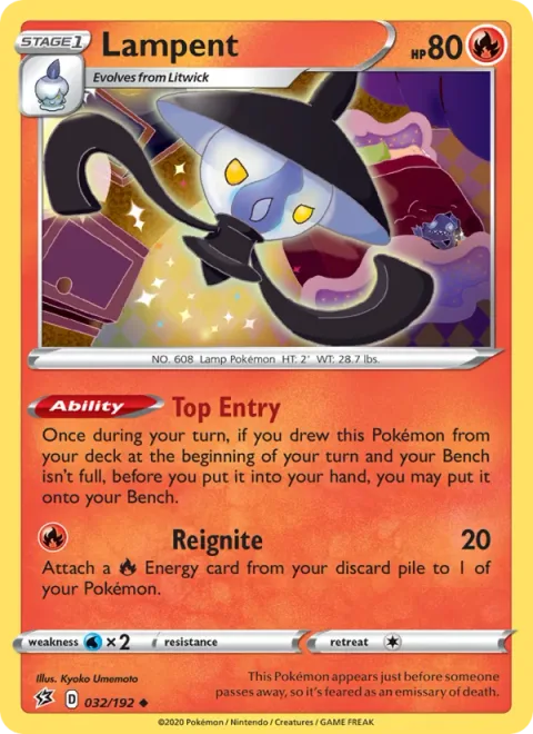 Lampent, carte 32 de Rebel Clash