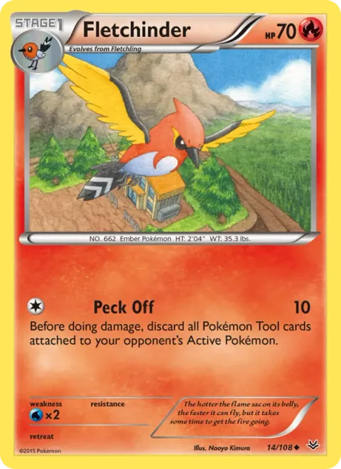 Fletchinder, carte 14 de Roaring Skies